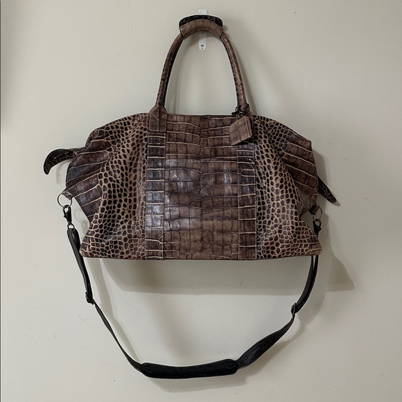 Dooney & Bourke Handbags - Vintage Dooney & Bourke Brown Croco Nile Bag